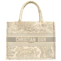 Christian Dior Tote Book Tote - Small in Blue, Dior Oblique Embroidery
