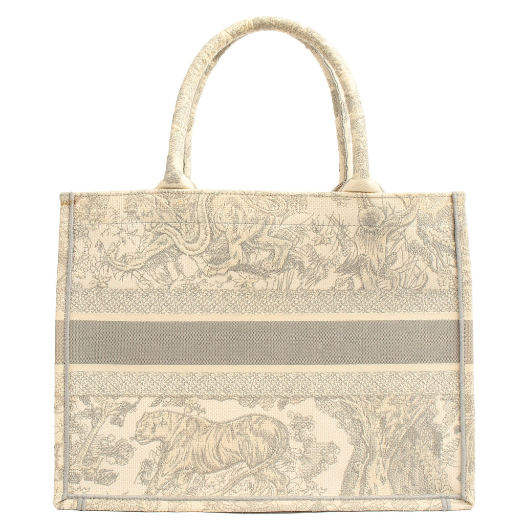 Christian Dior Tote Book Tote - Small in Blue, Dior Oblique Embroidery