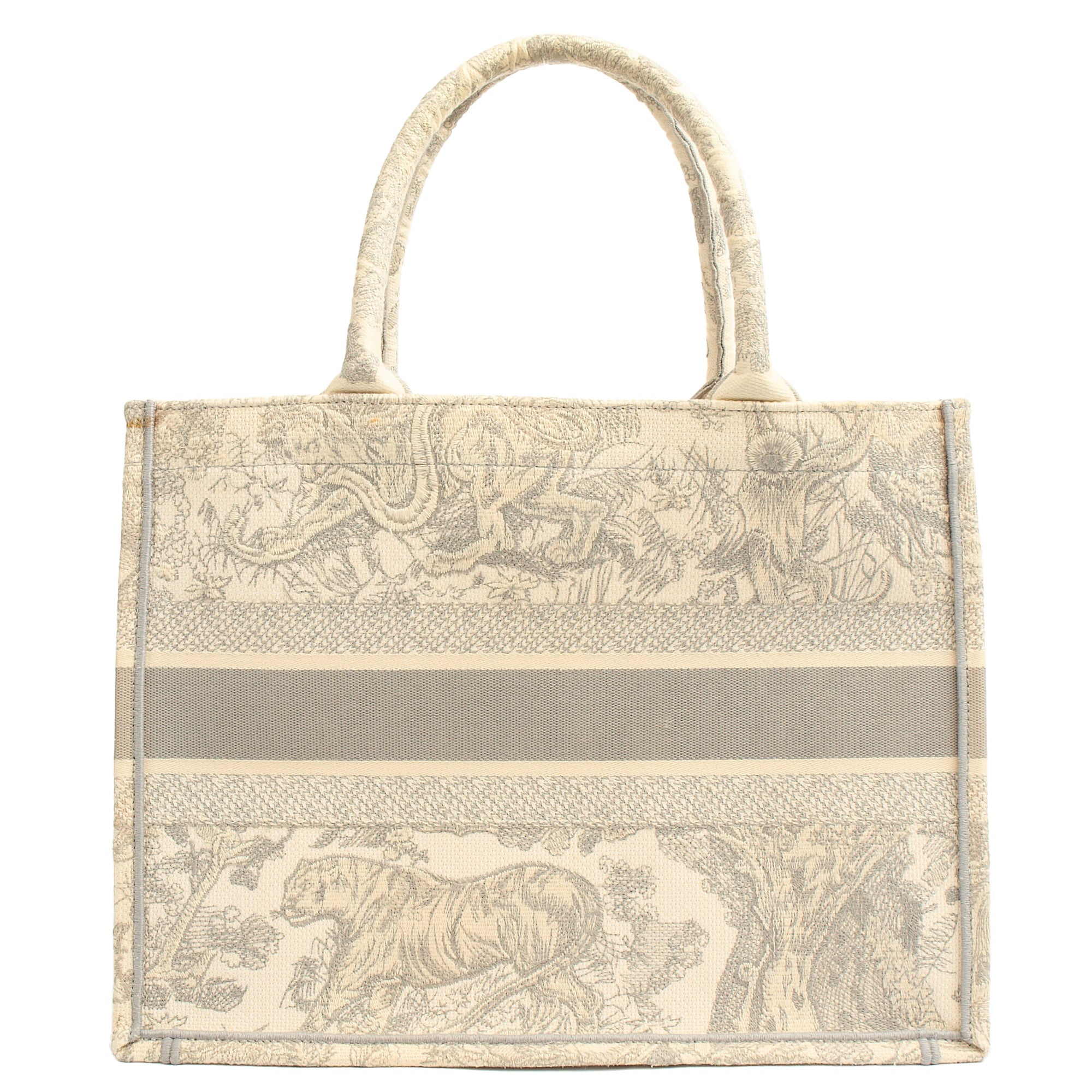 Christian Dior Tote Book Tote - Small in Blue, Dior Oblique Embroidery