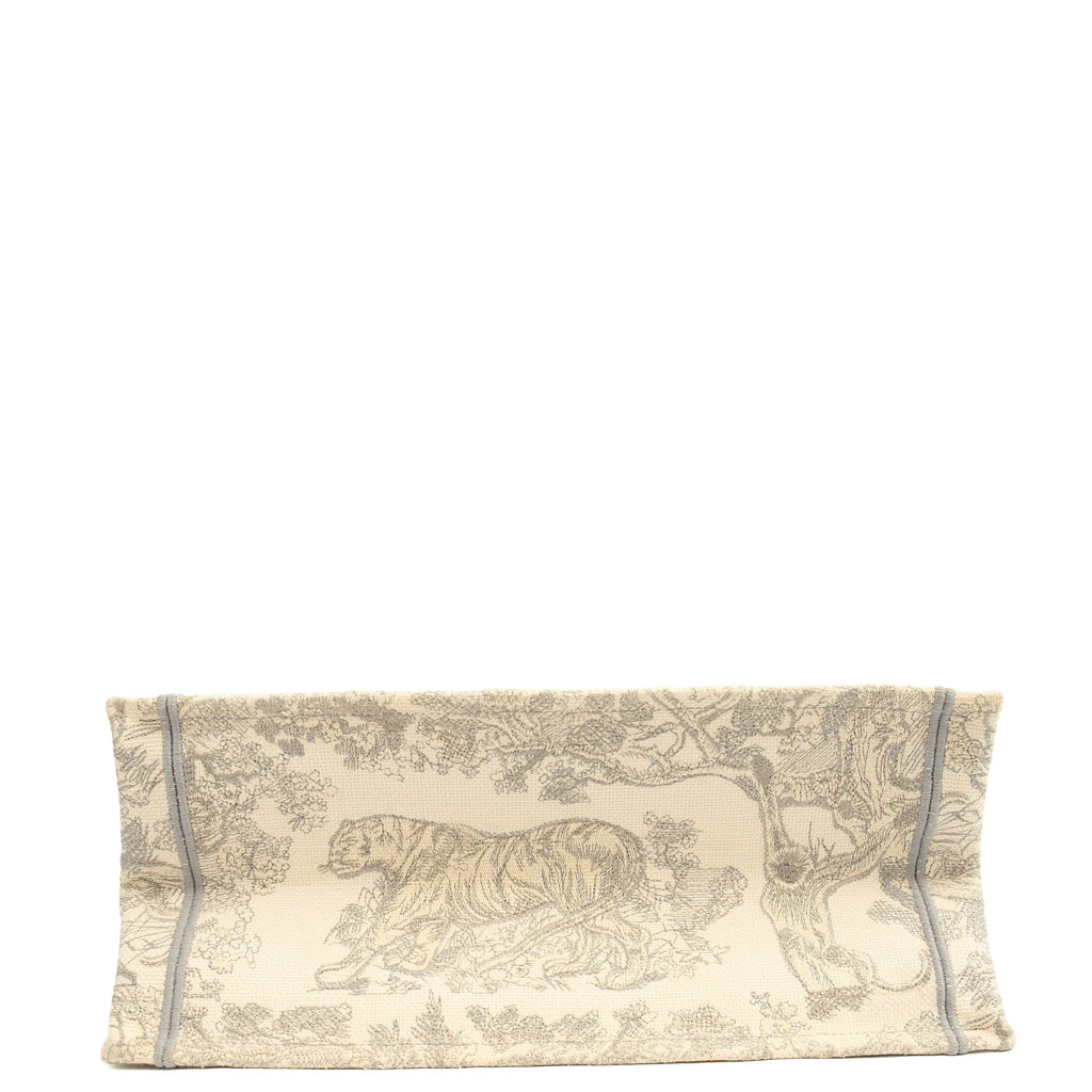 Christian Dior Tote Book Tote - Small in Blue, Dior Oblique Embroidery