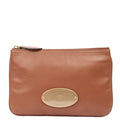 Mulberry Clutch Clutch in Oak, Leather