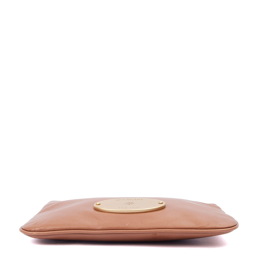 Mulberry Clutch Clutch in Oak, Leather