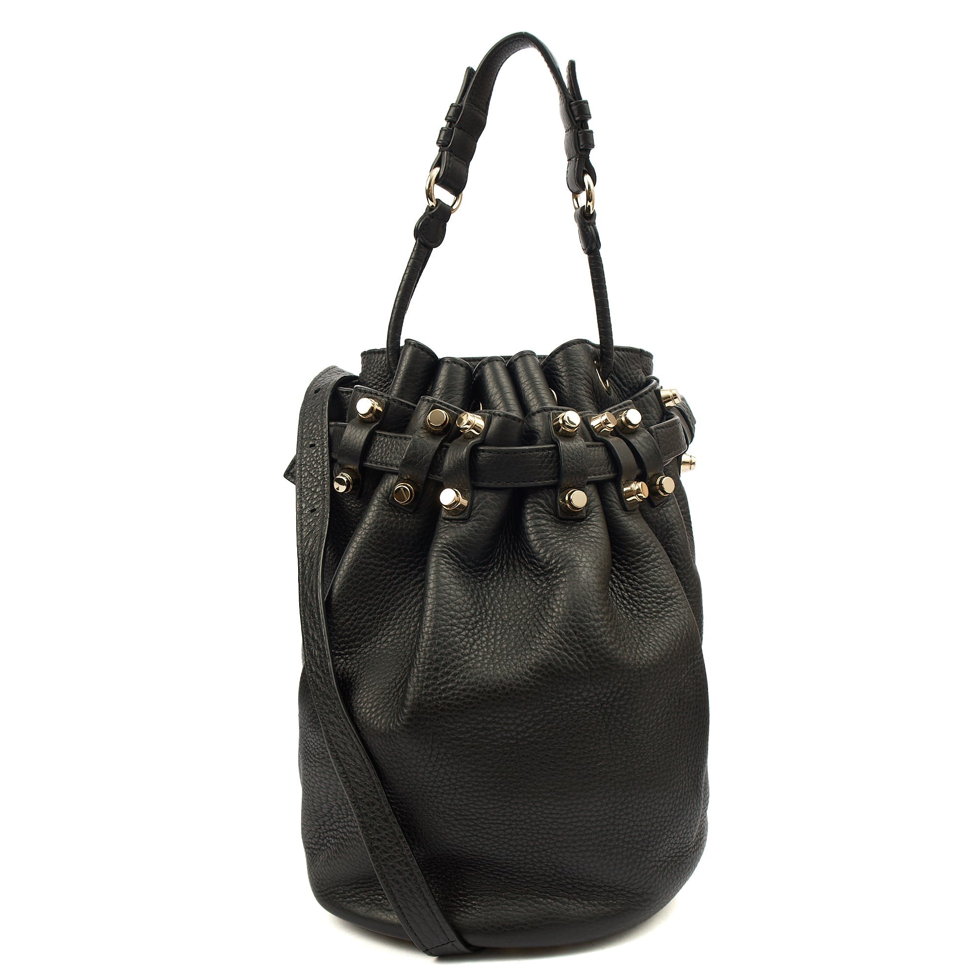 Alexander Wang Bucket Bag Diego Bucket Bag in Black, Leather