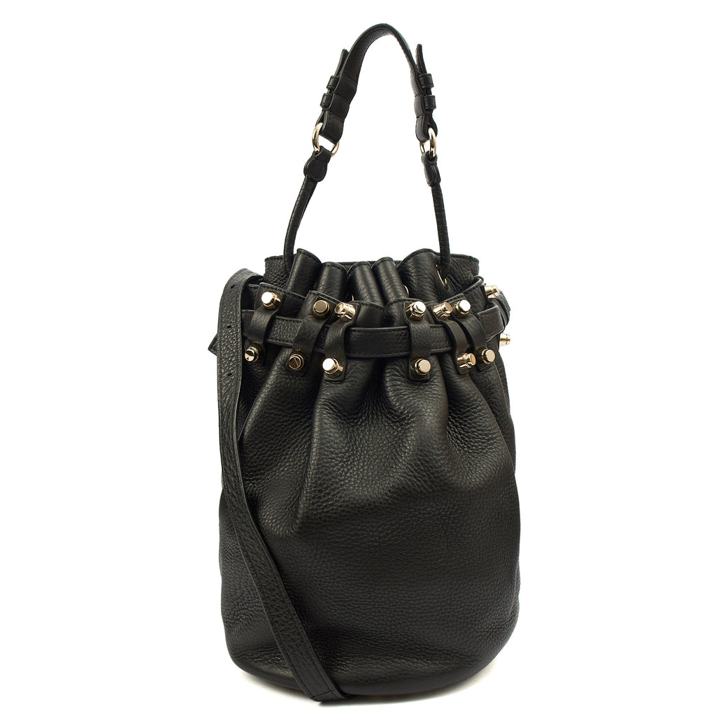Alexander Wang Bucket Bag Diego Bucket Bag in Black, Leather