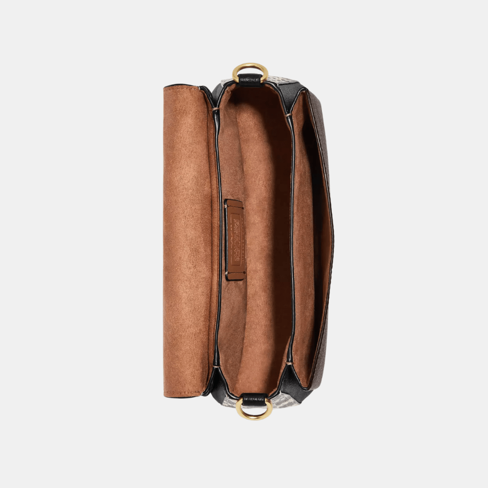 Coach Grace Shoulder Bag In Signature Canvas (Brown Black Multi)