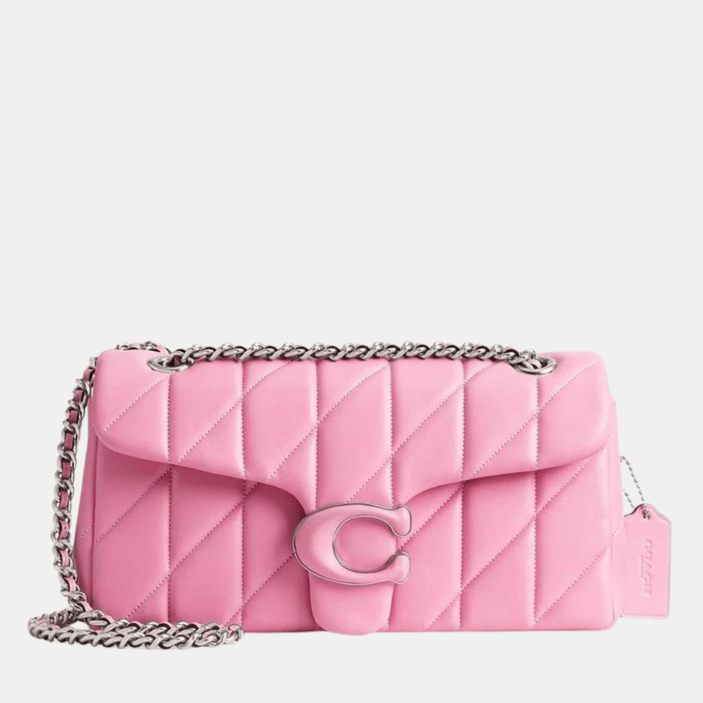 Coach Quilted Tabby 26 Shoulder Bag (Pink)