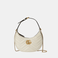 Gucci GG Marmont Mini Shoulder Bag (White)
