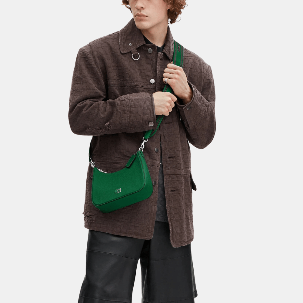 Coach Hobo Crossbody Bag In Crossgrain Leather