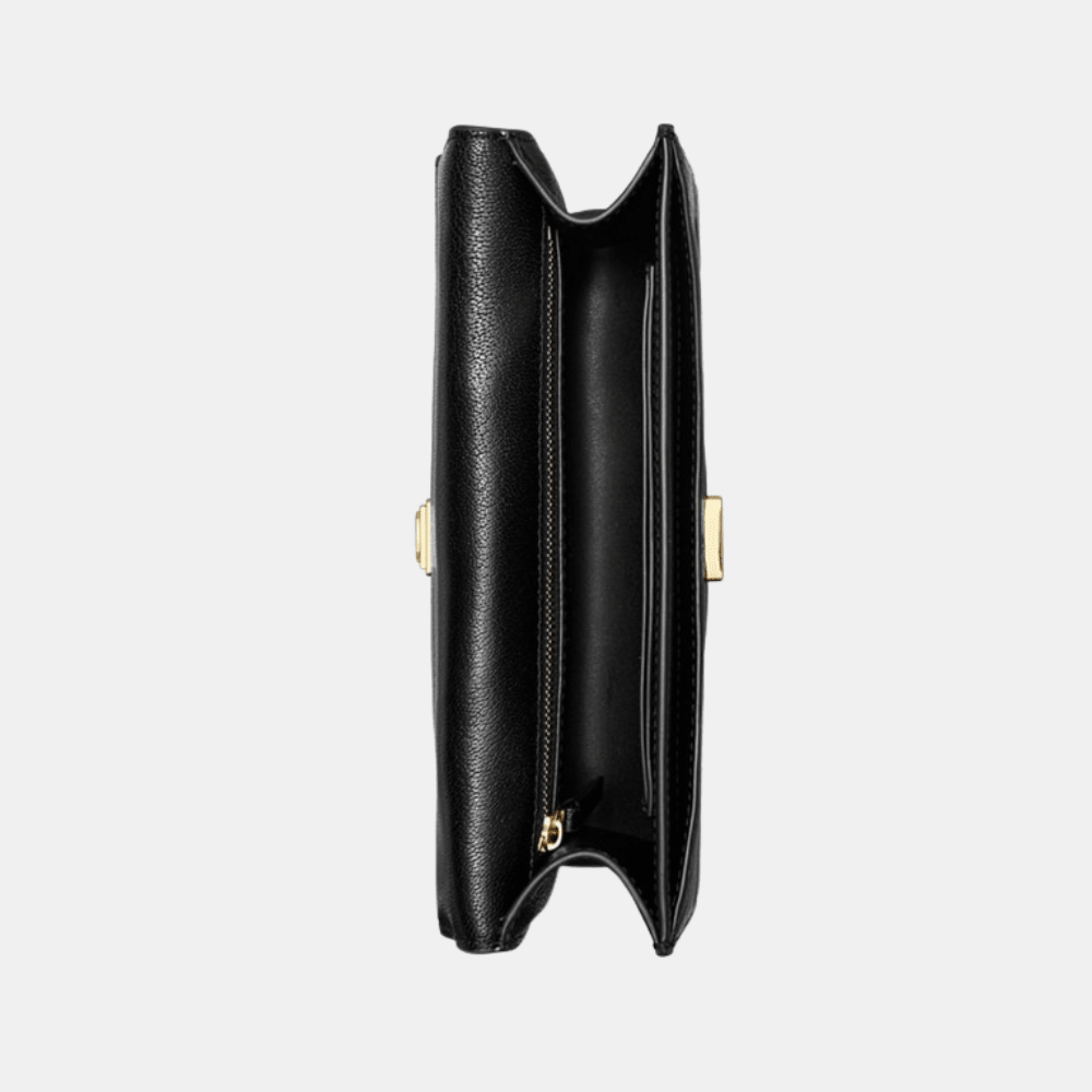 Tory Burch Small Fleming Shoulder Bag (Black)