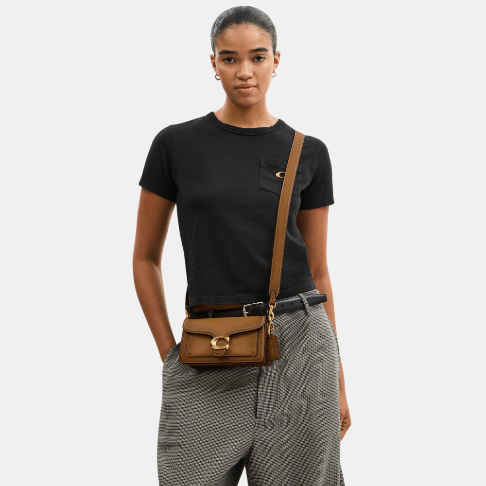 Coach Tabby 20 Shoulder Bag (Honey Brown)