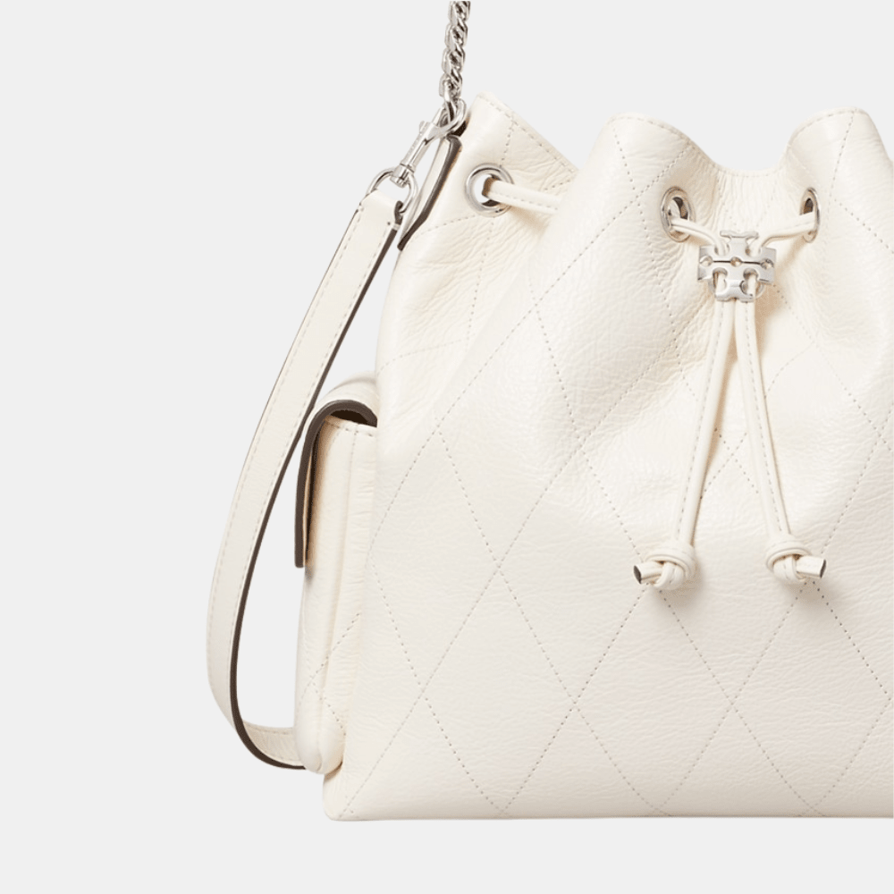 Tory Burch Charlie Quilted Drawstring Shoulder Bag