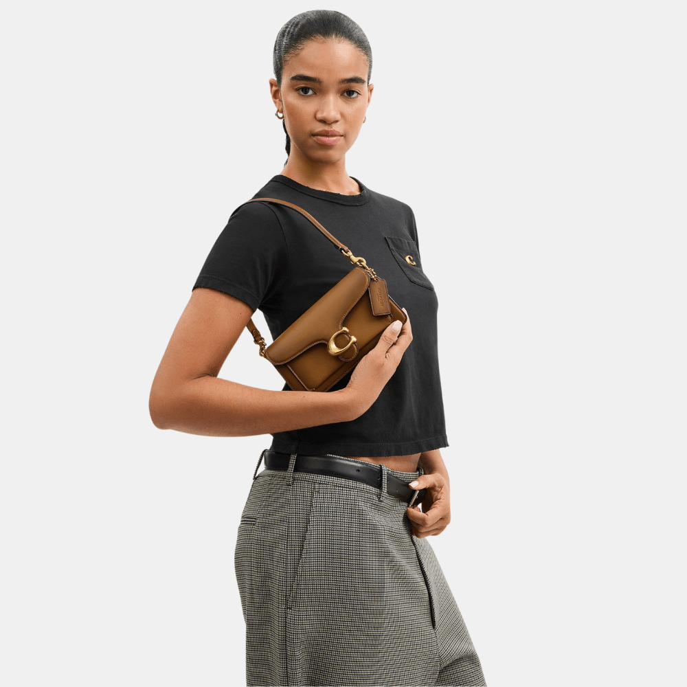 Coach Tabby 20 Shoulder Bag (Honey Brown)
