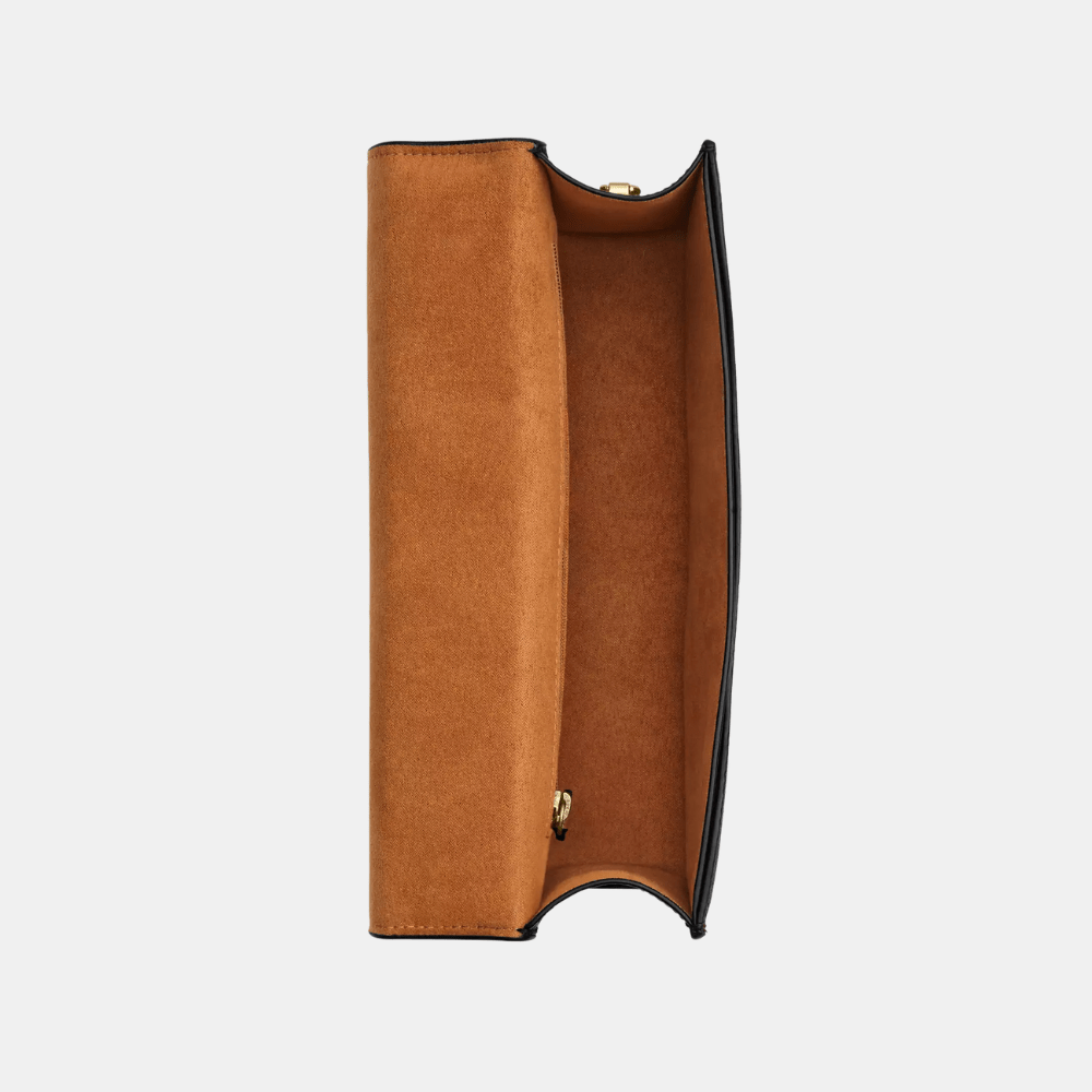 Coach Eliza Flap Crossbody Bag In Signature Canvas