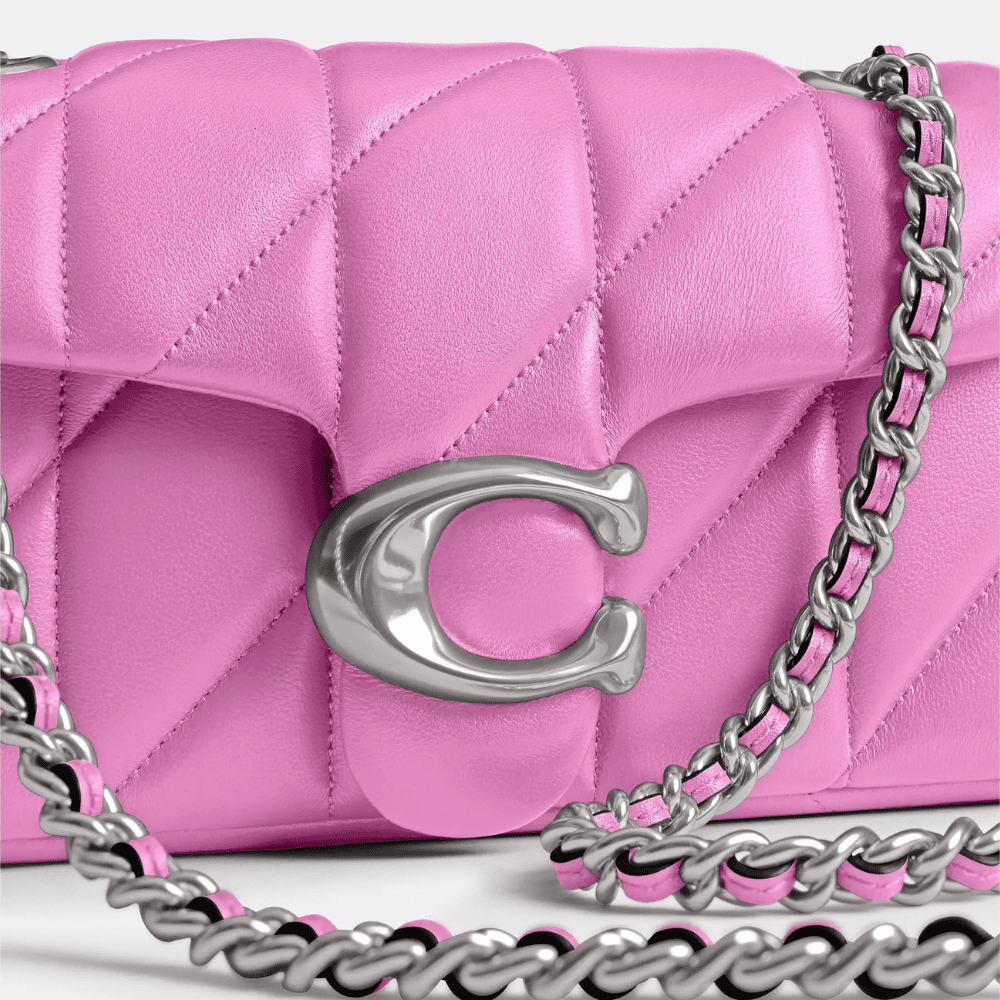 Coach Quilted Tabby 20 Shoulder Bag (Fuschia)