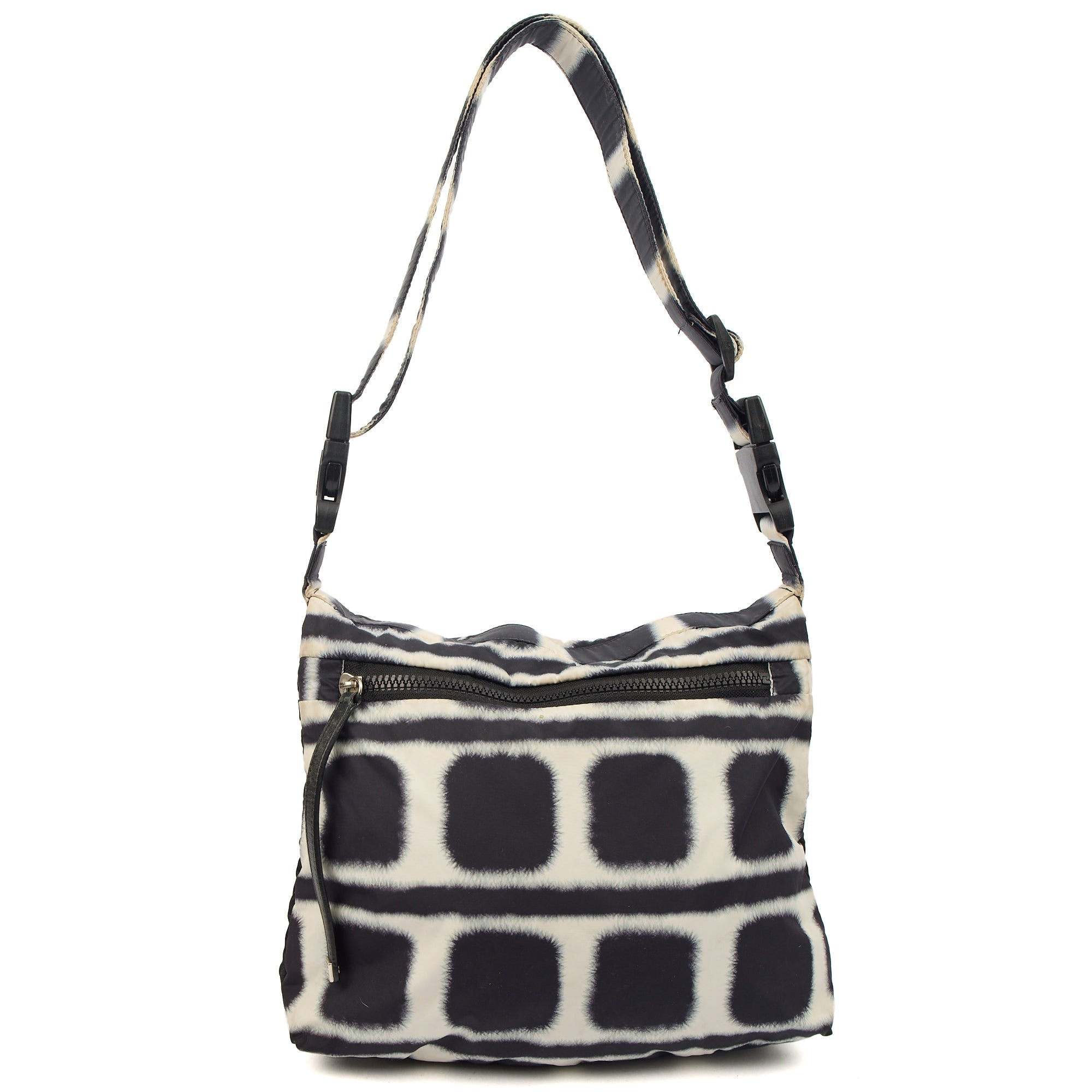 Chanel Shoulder Bag Round Messenger Bag  in Black, Fabric