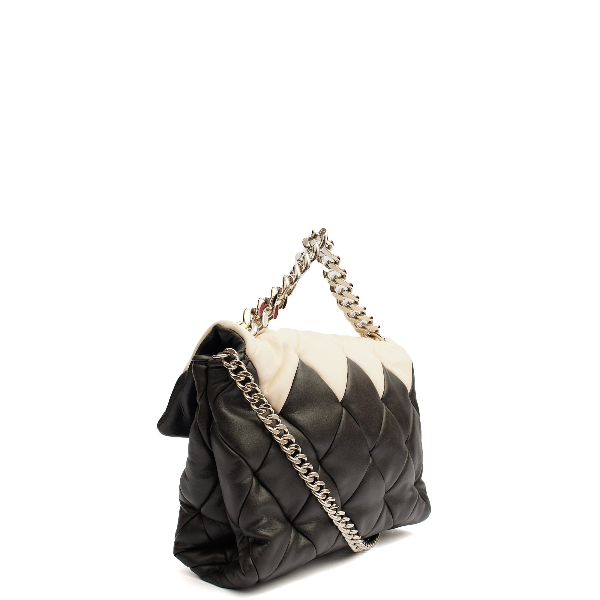 Stella McCartney Shoulder Bag Beckett Bag in Grey, Leather