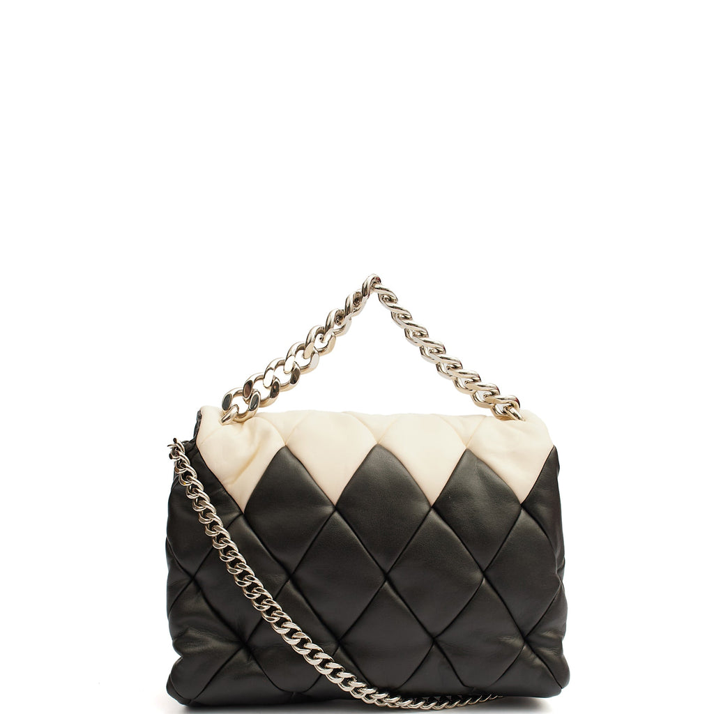 Stella McCartney Shoulder Bag Beckett Bag in Grey, Leather