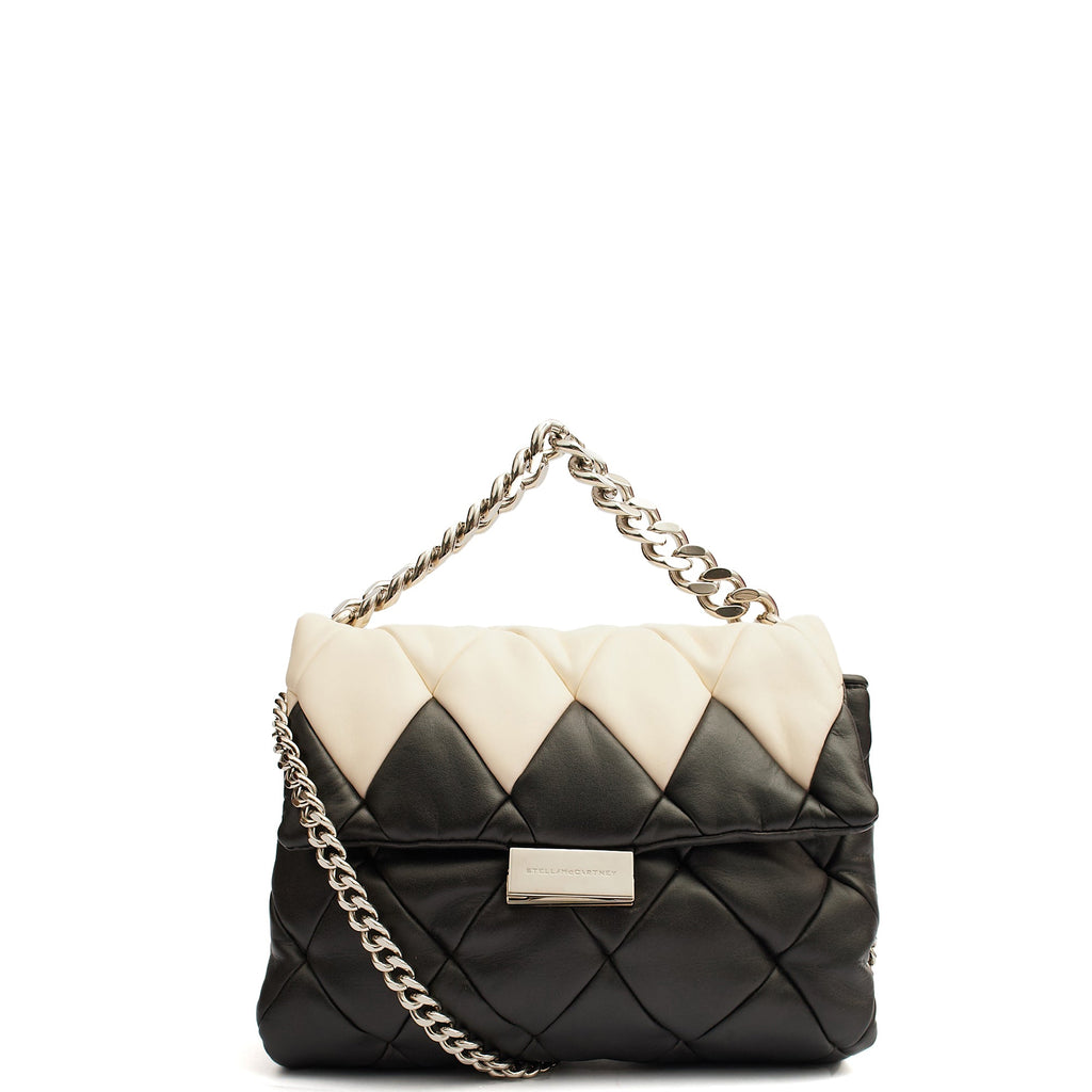 Stella McCartney Shoulder Bag Beckett Bag in Grey, Leather