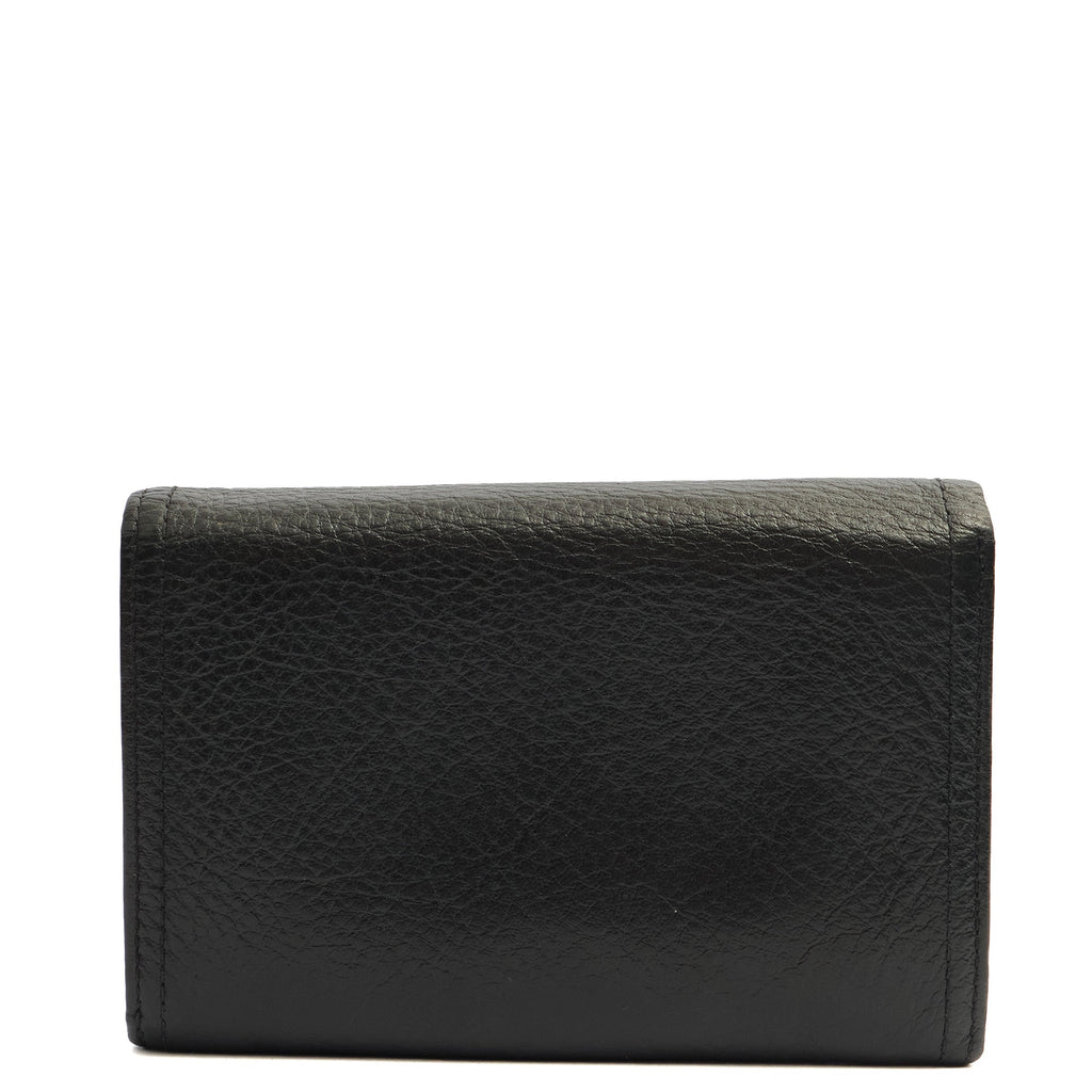 Mulberry Wallet Wallet in Black, Calfskin Leather