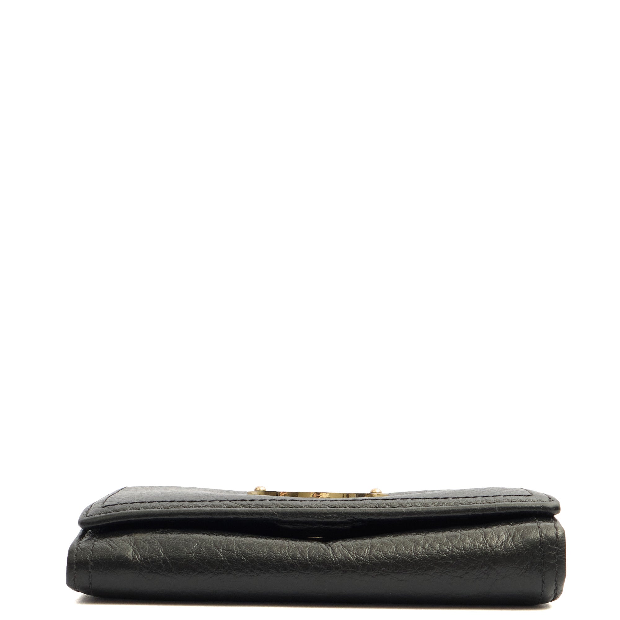Mulberry Wallet Wallet in Black, Calfskin Leather