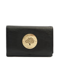 Mulberry Wallet Wallet in Black, Calfskin Leather