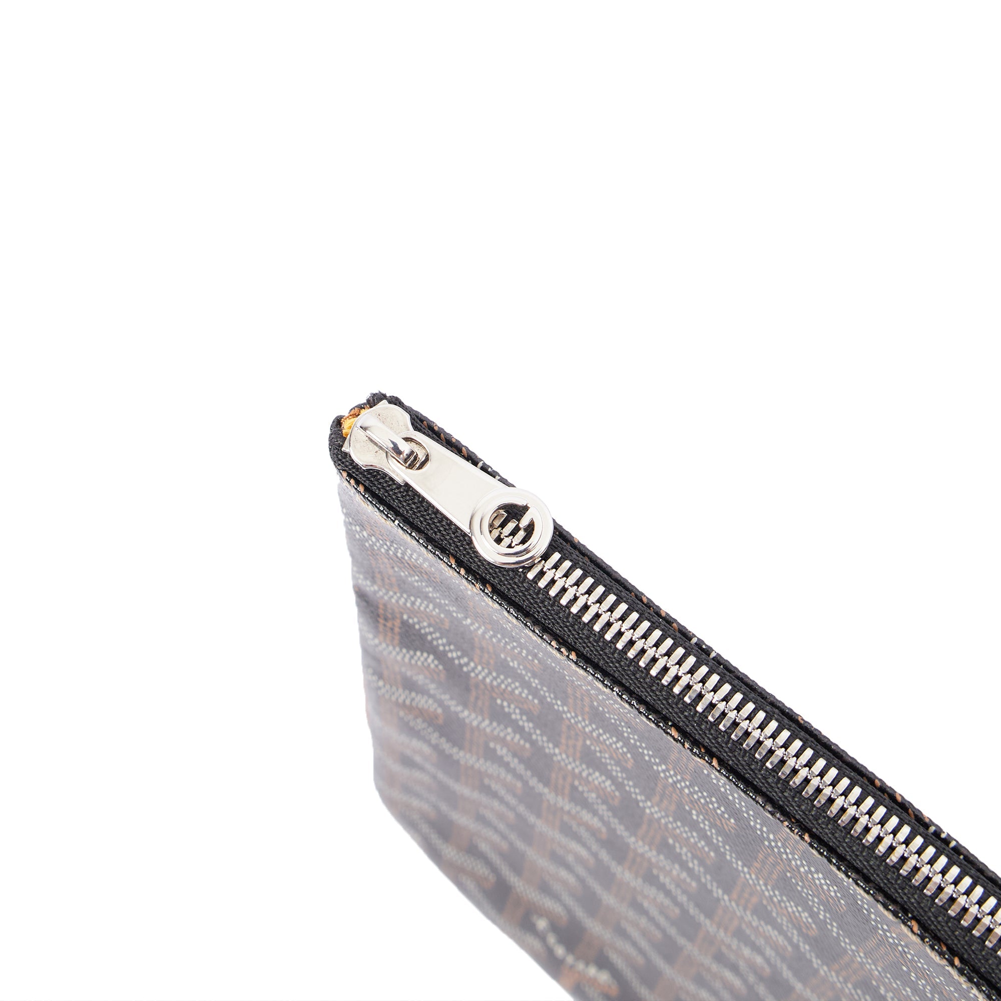 Goyard Clutch Senat Pouch PM in Brown, Leather