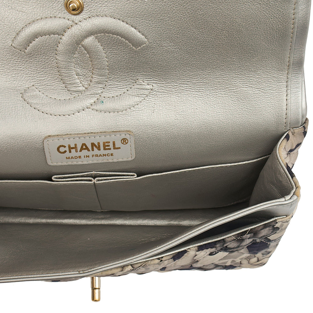 Chanel Shoulder Bag Classic Double Flap - Medium in Print, Fabric