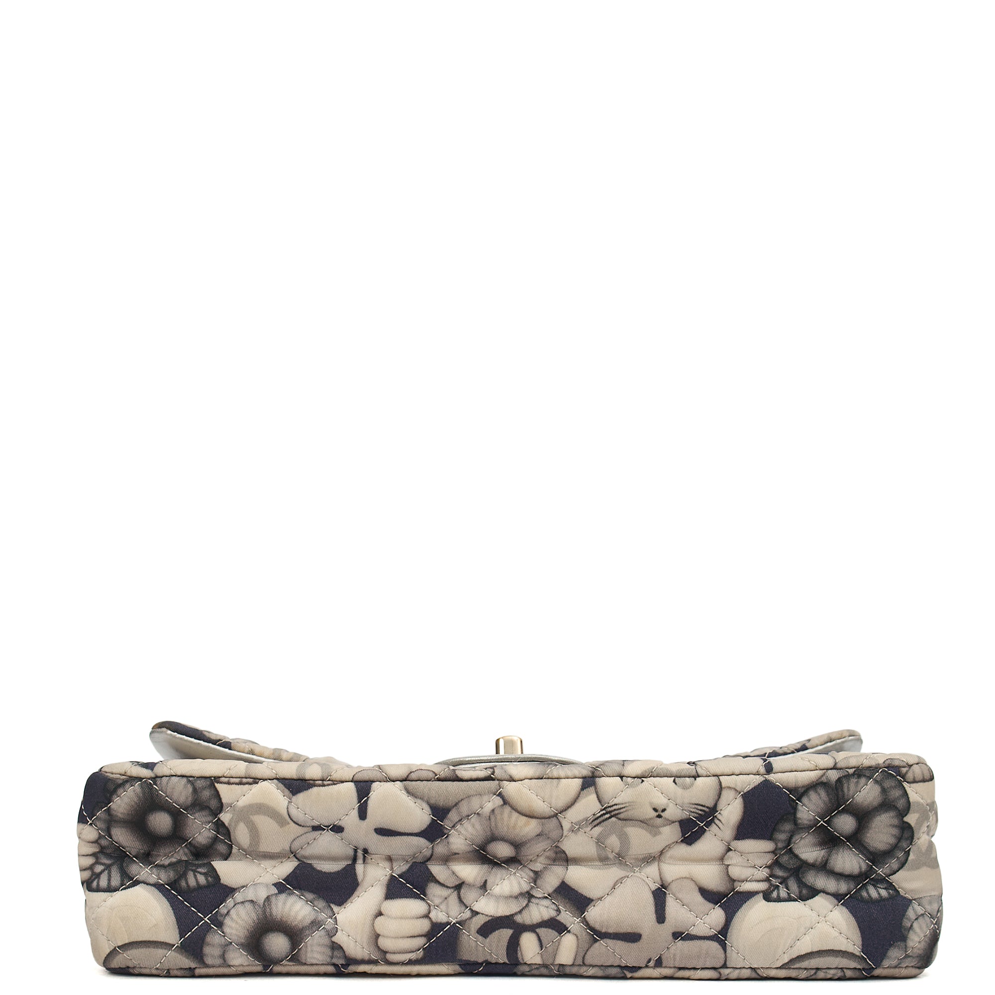 Chanel Shoulder Bag Classic Double Flap - Medium in Print, Fabric