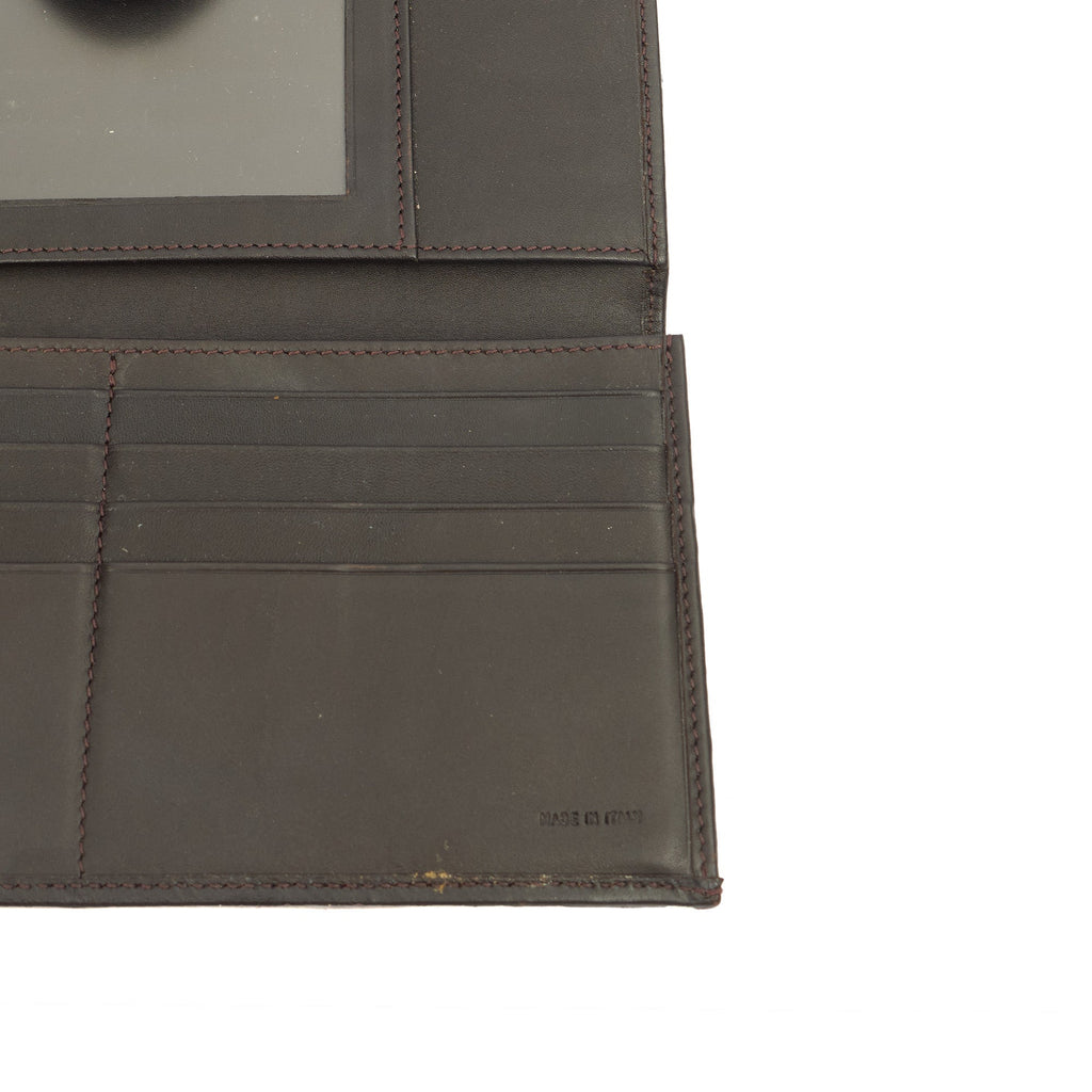 Fendi Purse Continental Wallet in Zucca FF, Canvas