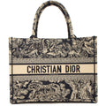 Christian Dior Tote Book Tote - Medium in Blue, Fabric