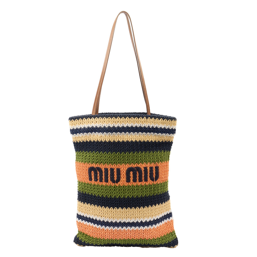 Miu Miu Tote Tote in Multi, Fabric