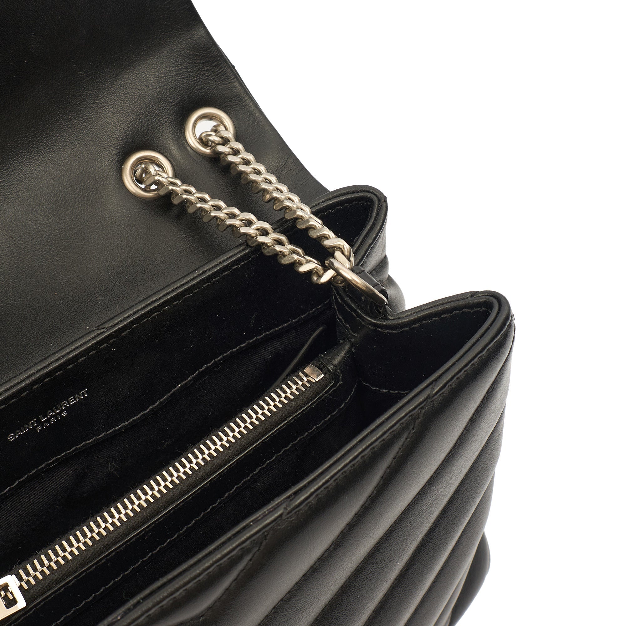 Saint Laurent Shoulder Bag Lou Lou - Small in Black, invalid
