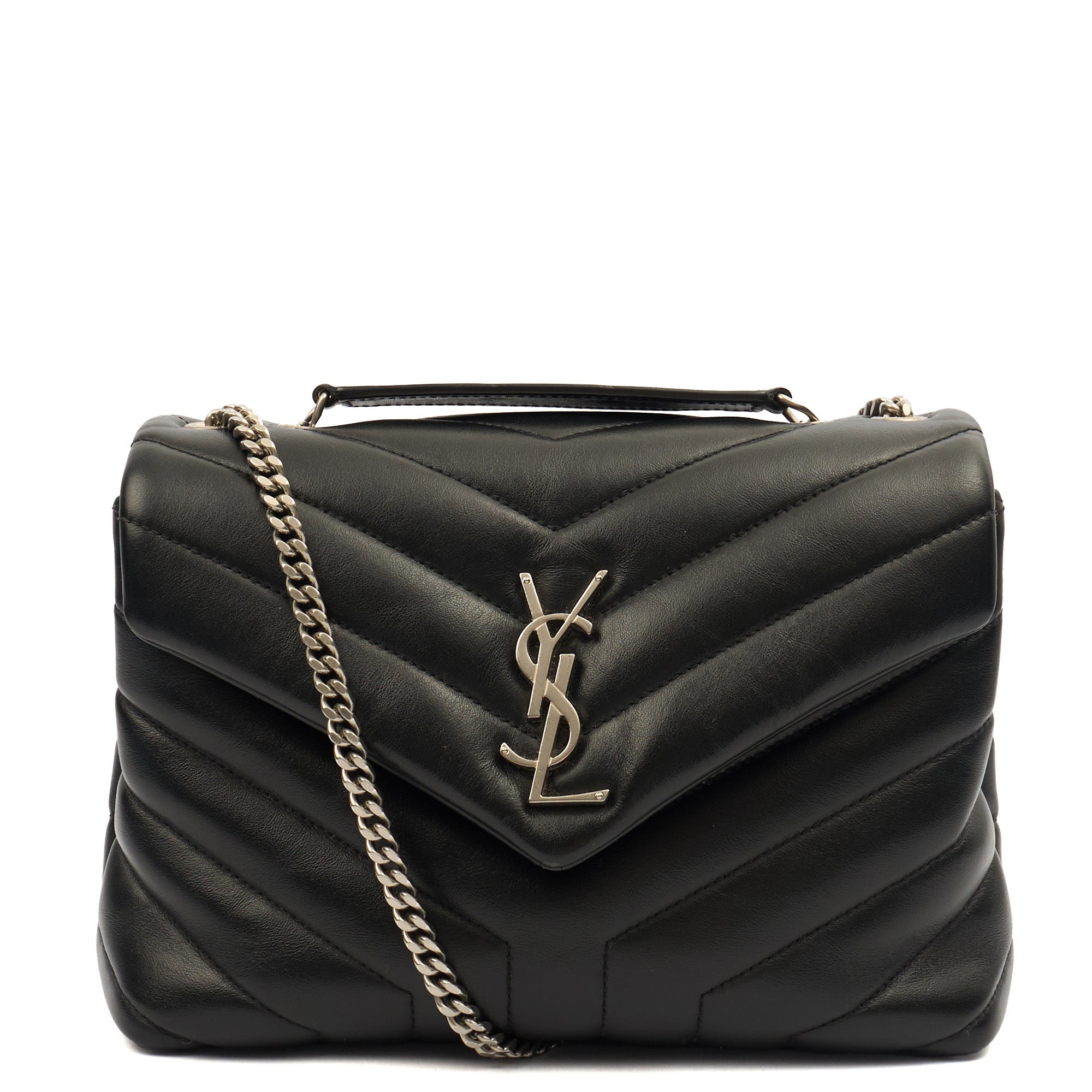Saint Laurent Shoulder Bag Lou Lou - Small in Black, invalid