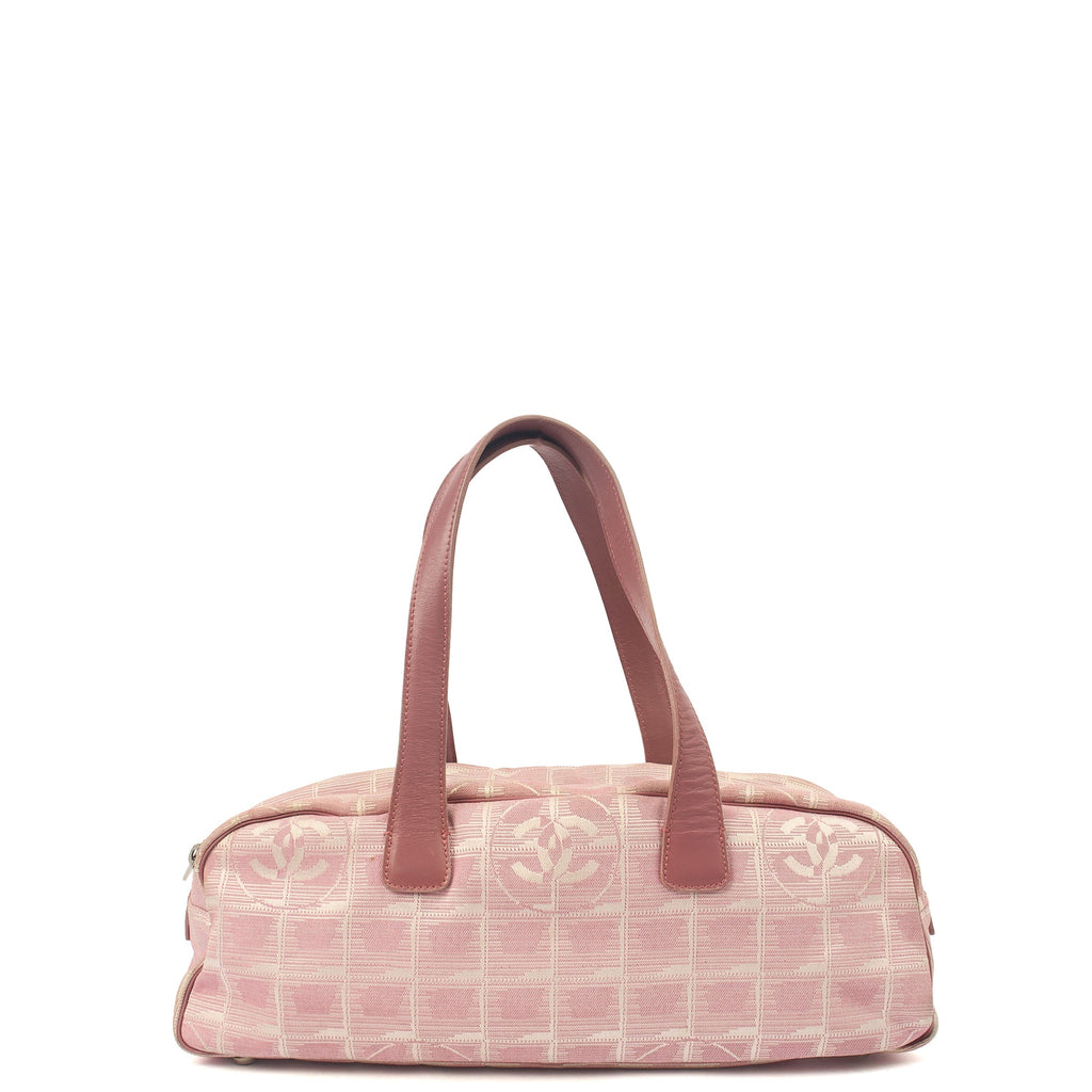 Chanel Tote Ligne Cambon Bowler in Pink, Canvas