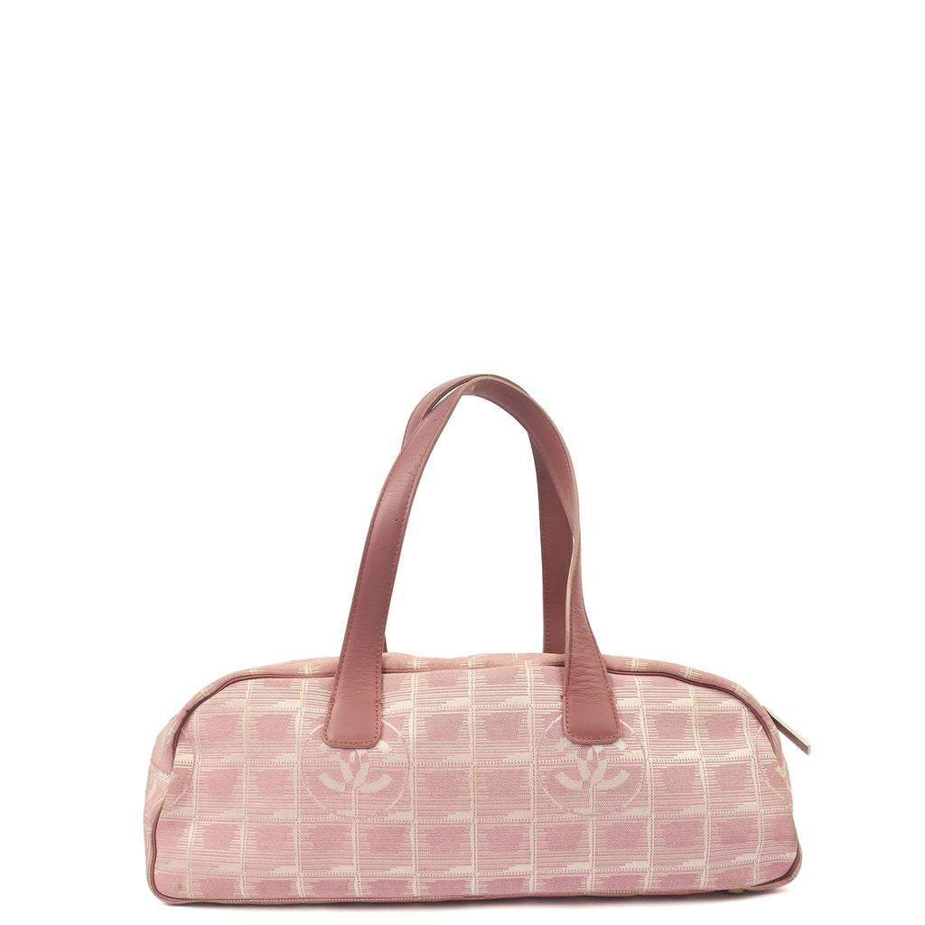Chanel Tote Ligne Cambon Bowler in Pink, Canvas