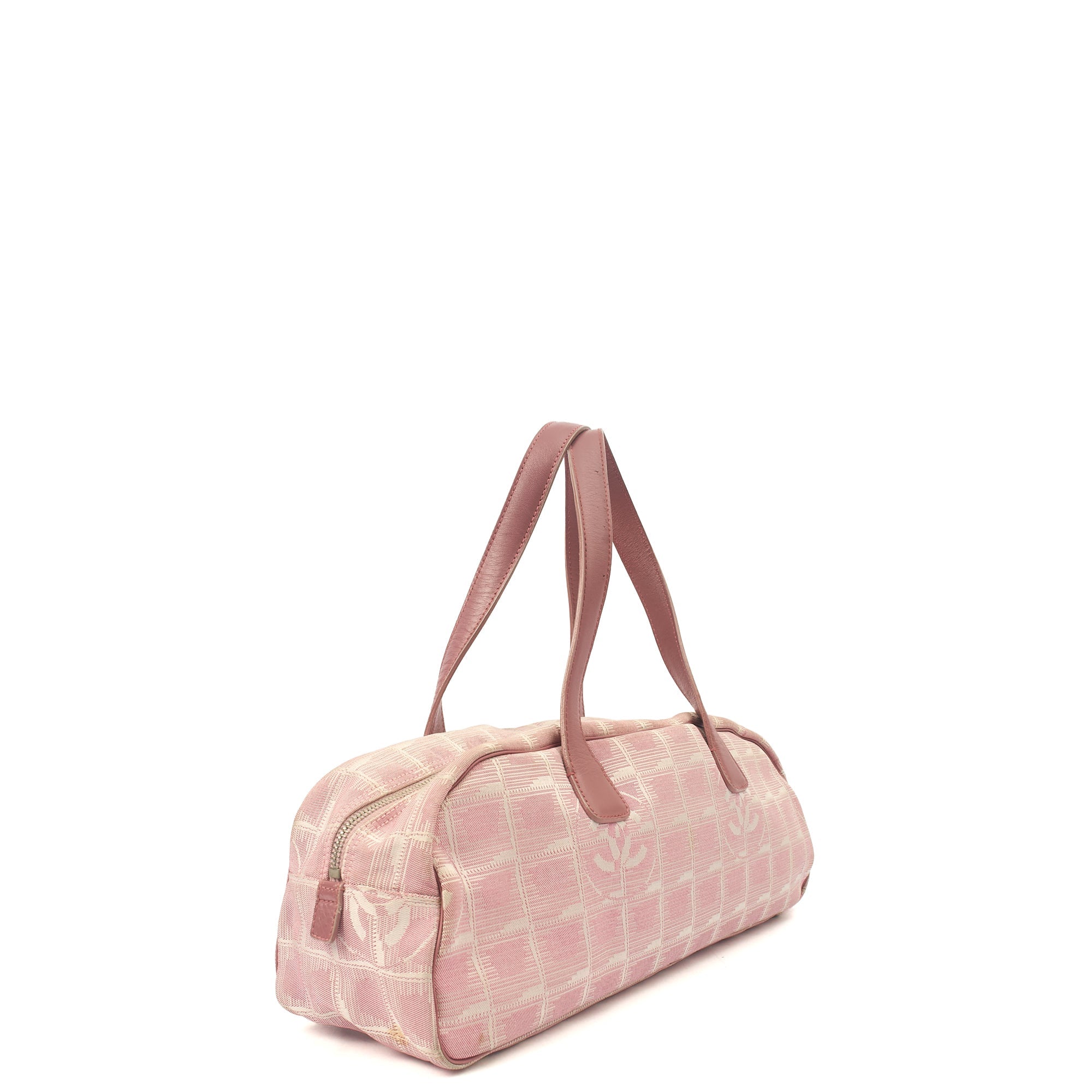 Chanel Tote Ligne Cambon Bowler in Pink, Canvas