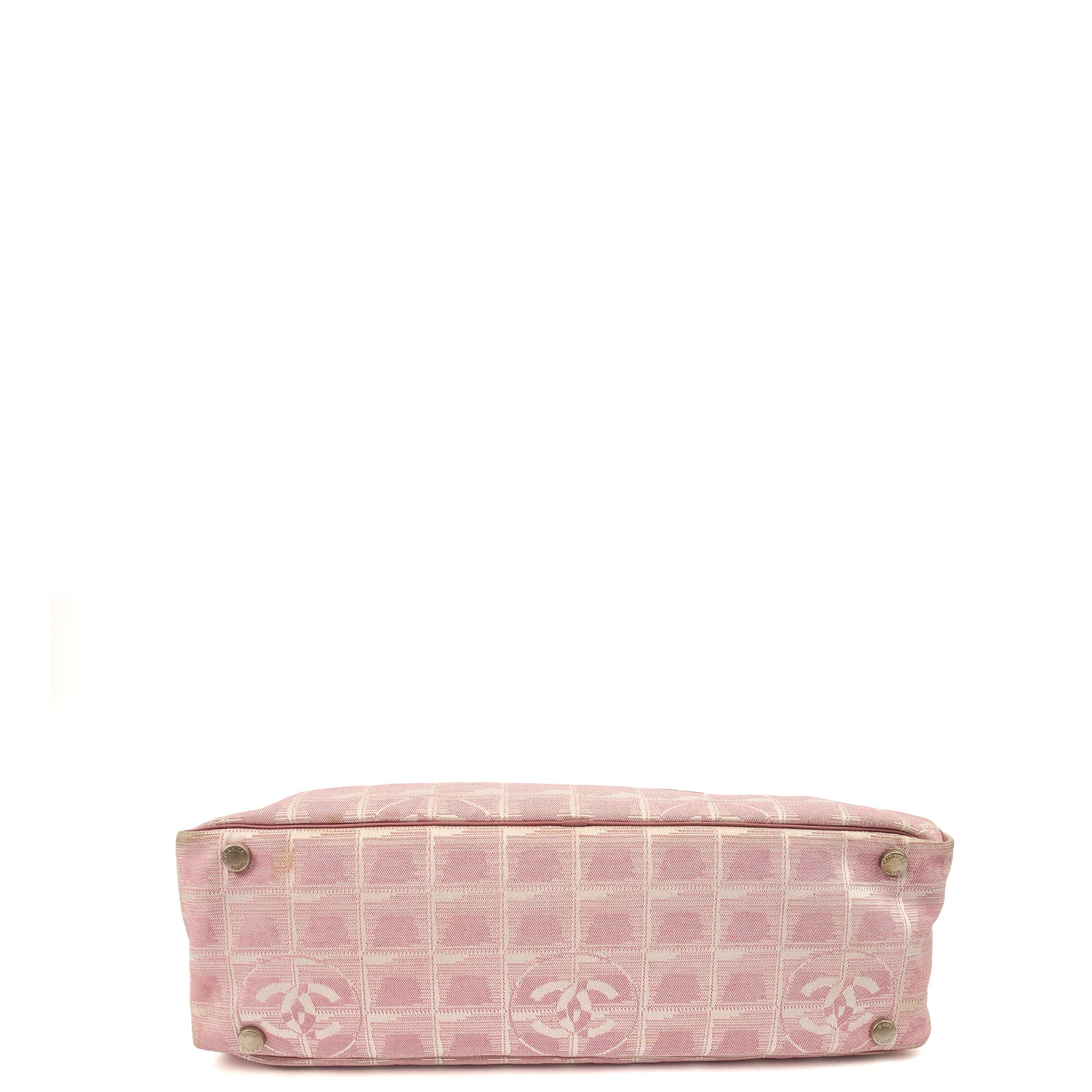 Chanel Tote Ligne Cambon Bowler in Pink, Canvas