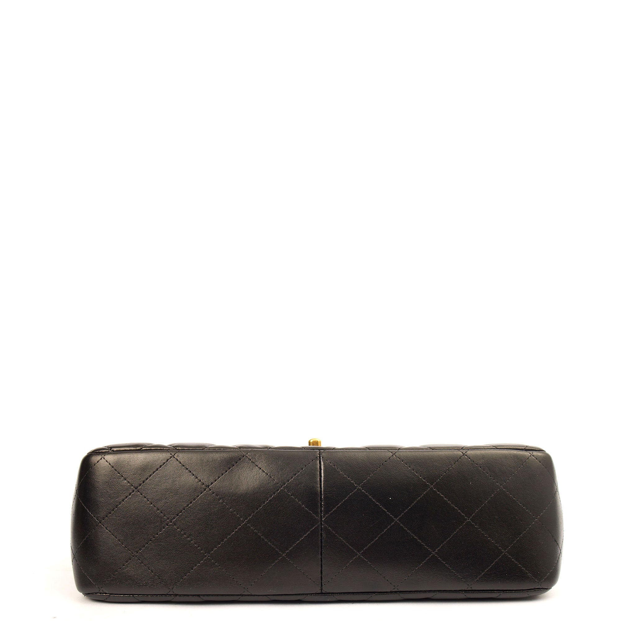 Chanel Shoulder Bag Classic Double Flap - Large in Black, Lambskin Leather