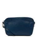 Mulberry Cross Body Blossom Pochette with strap  in Blue, Calfskin Leather