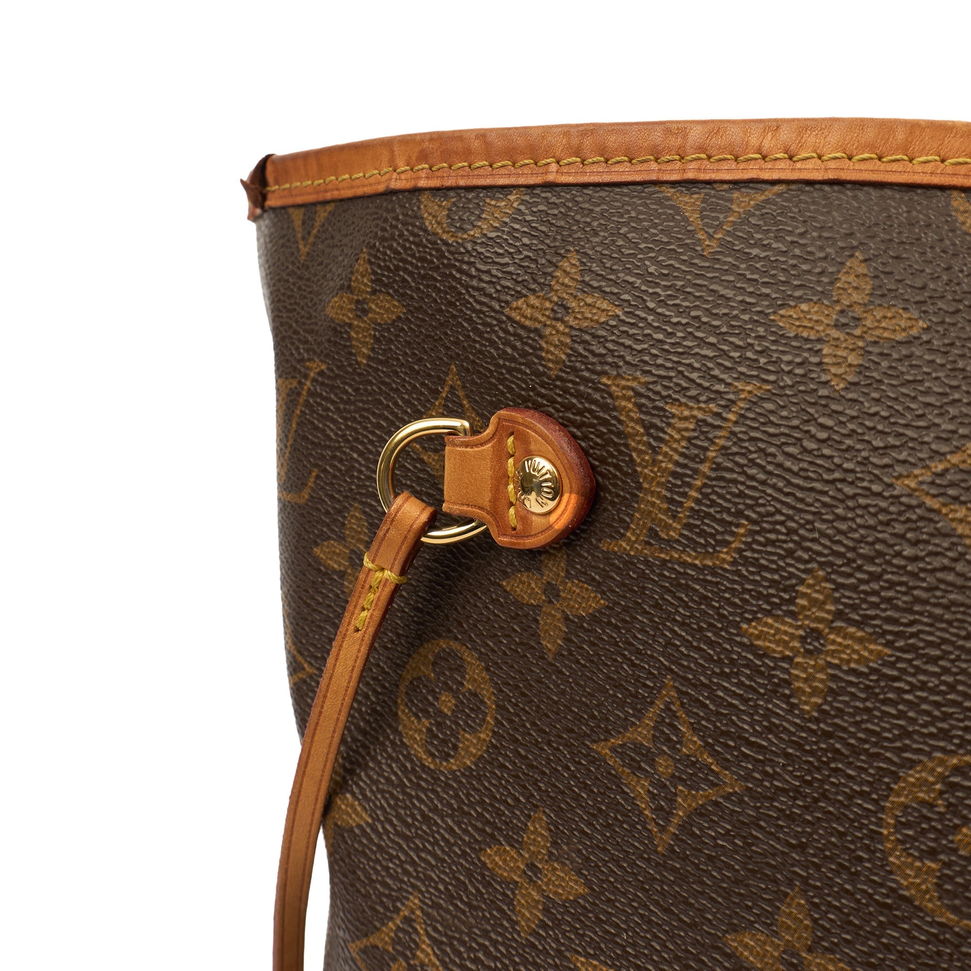 Louis Vuitton Tote Neverfull GM in Brown, Fabric