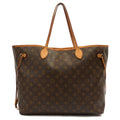 Louis Vuitton Tote Neverfull GM in Brown, Fabric
