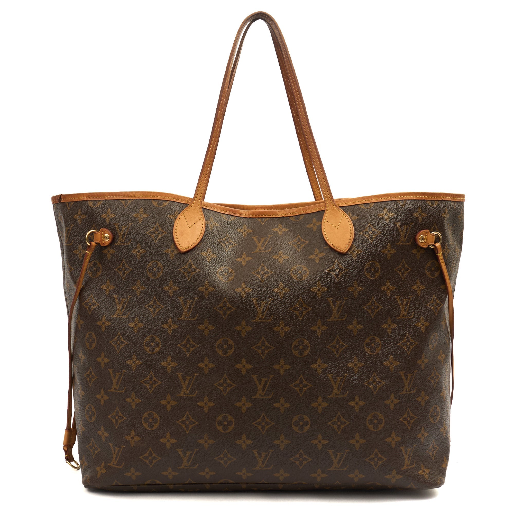 Louis Vuitton Tote Neverfull GM in Brown, Fabric