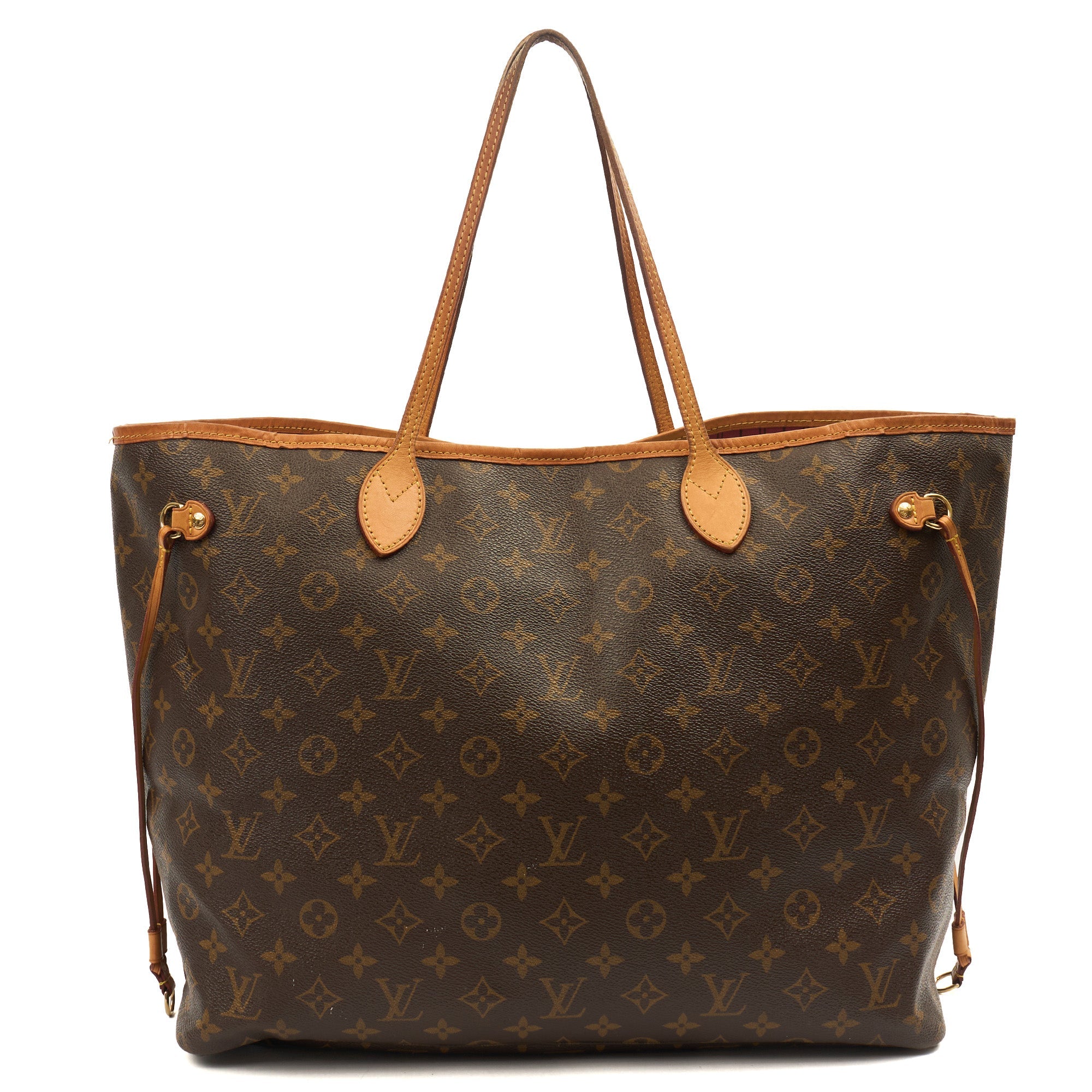 Louis Vuitton Tote Neverfull GM in Brown, Fabric