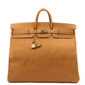 Hermes HAC (Haut à Courroies) 55 in Naturel Sable, Ardennes Leather