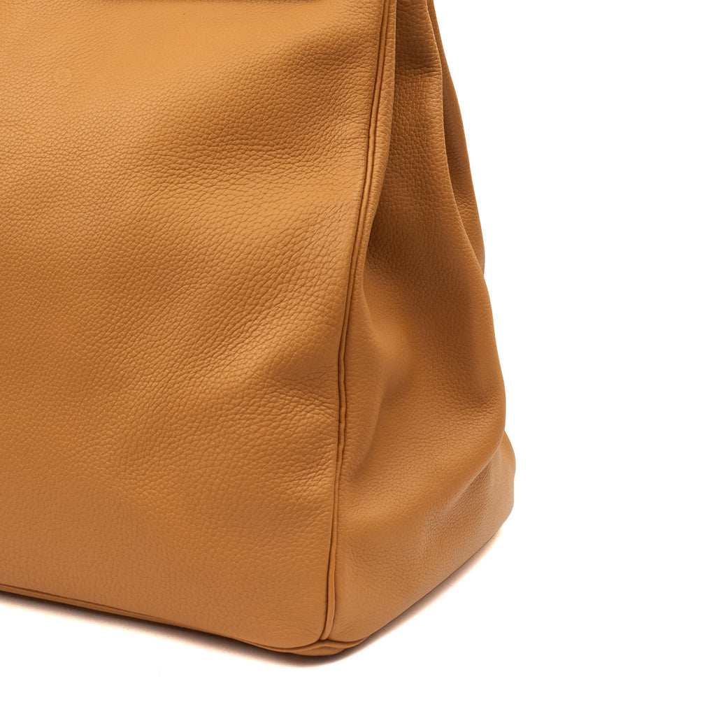 Hermes HAC (Haut à Courroies) 55 in Naturel Sable, Ardennes Leather