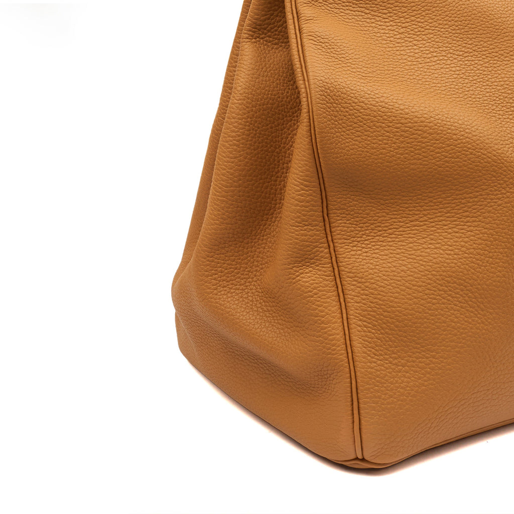 Hermes HAC (Haut à Courroies) 55 in Naturel Sable, Ardennes Leather