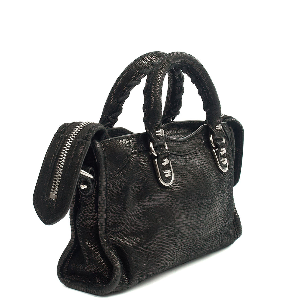Balenciaga Mini Bag Classic City - Mini in Black, Fabric