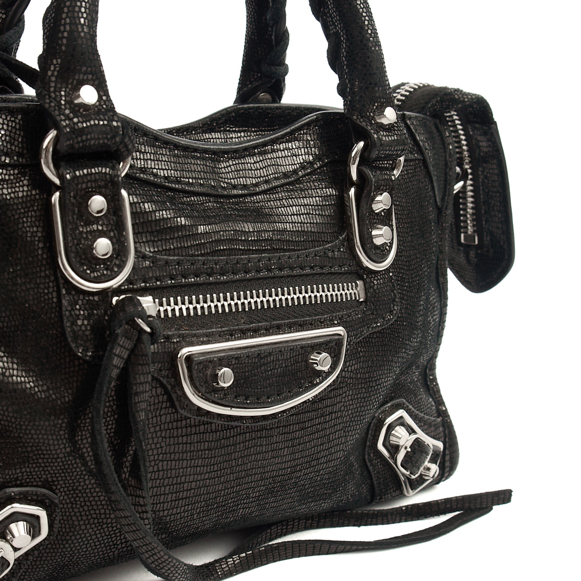 Balenciaga Mini Bag Classic City - Mini in Black, Fabric