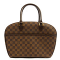 Louis Vuitton Top Handle Saria in Damier Ebene, Canvas