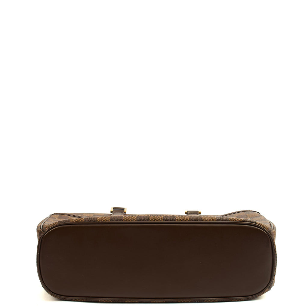 Louis Vuitton Top Handle Saria in Damier Ebene, Canvas